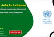 UN Jobs in Lebanon